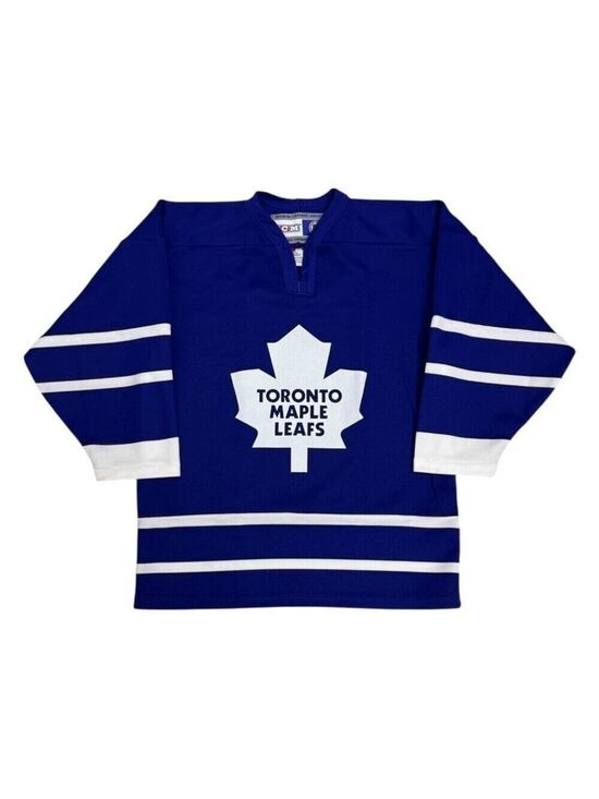 NHL Other - TORONTO MAPLE LEAFS NHL Vintage Y2K Blue CCM Hockey Jersey Youth L/XL